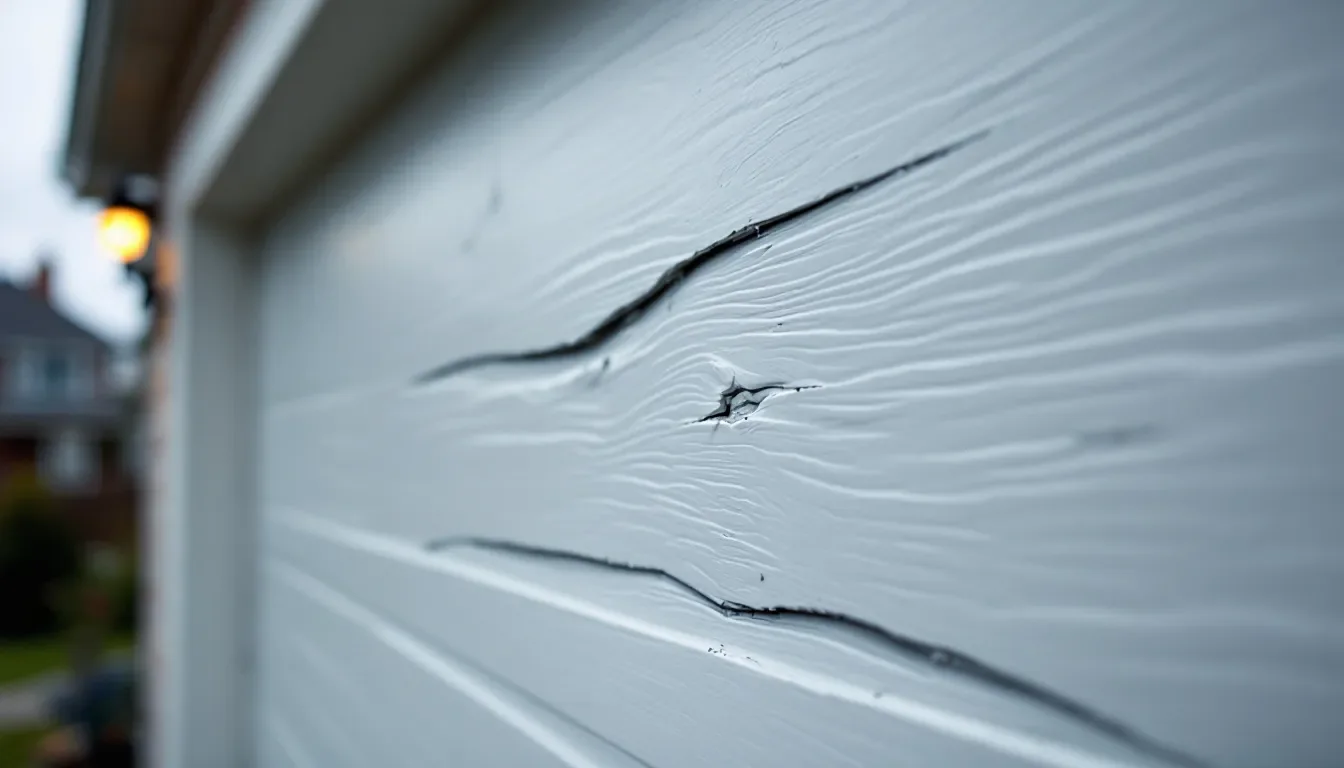 Garage Door Off Track Repair in Carrollton